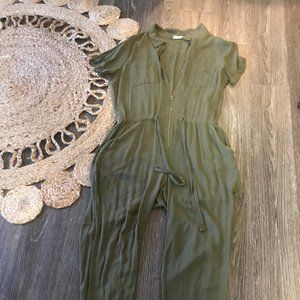 Army Green Jump suit